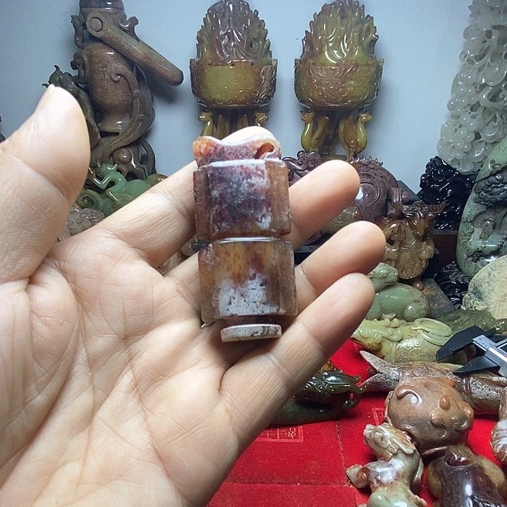 和田玉挂件未镶嵌古*钰