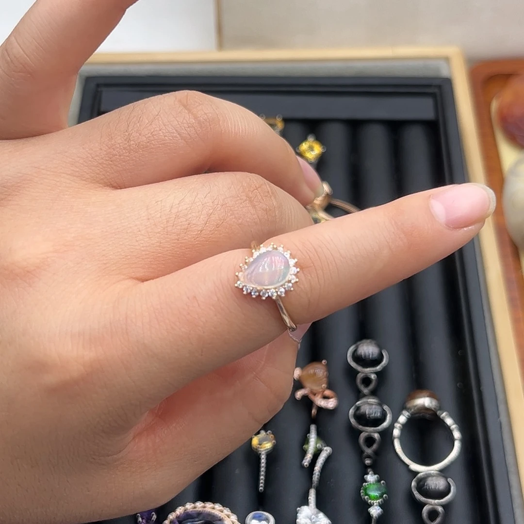 未镶嵌颈饰紫晶?**?戒指49