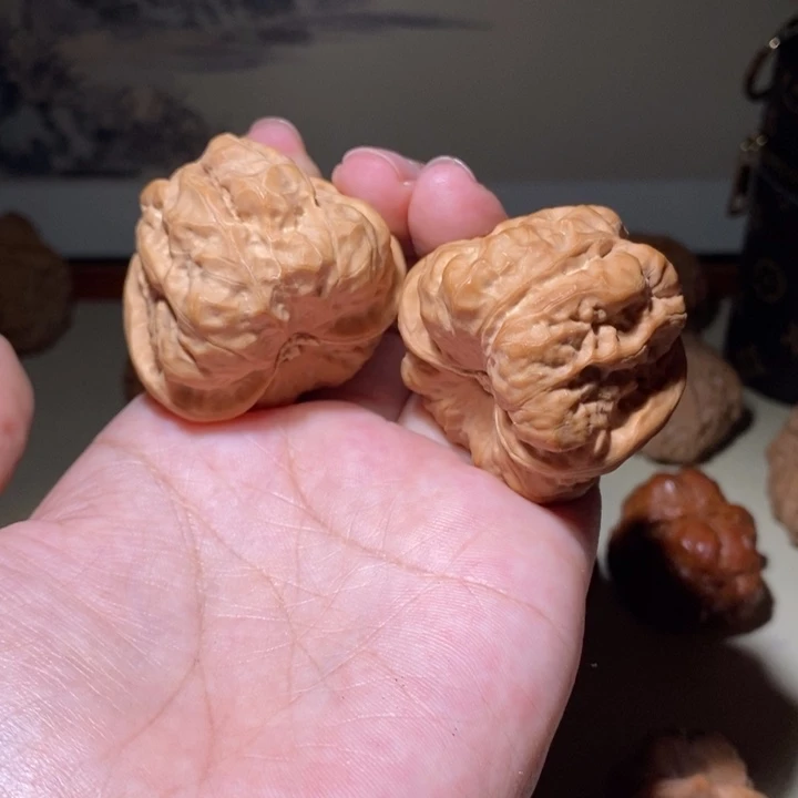 把件文玩核桃43蛤蟆头