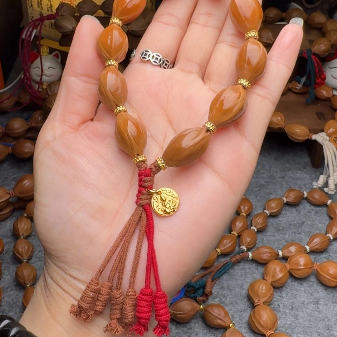 橄榄核手串1.4*23精致 正宗梅林铁核