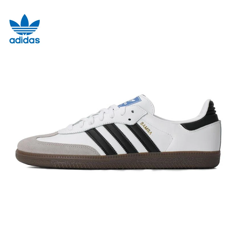 预adidas阿迪达斯三叶草男子SAMBA运动休闲鞋B75806