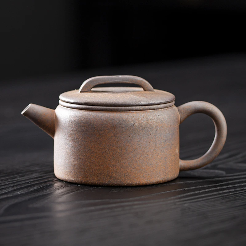 原矿老岩泥陶瓷汉瓦壶茶壶大容量球孔过滤中式功夫茶具茶壶泡茶壶
