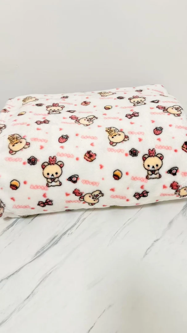 双面绒牛奶绒加厚毛毯盖毯可盖可铺150*200