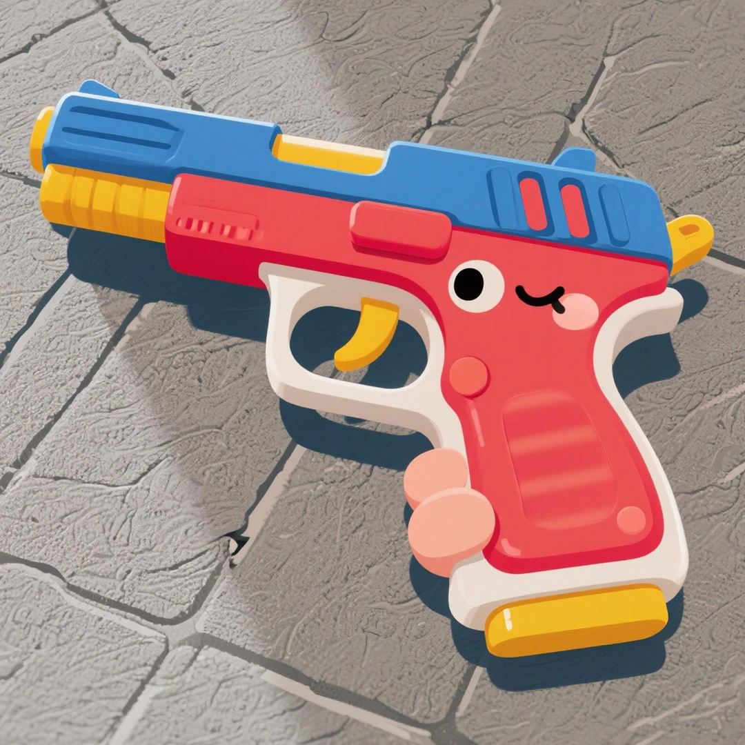 海绵软弹发射器手动精准发射户外玩耍解压玩具枪成人款