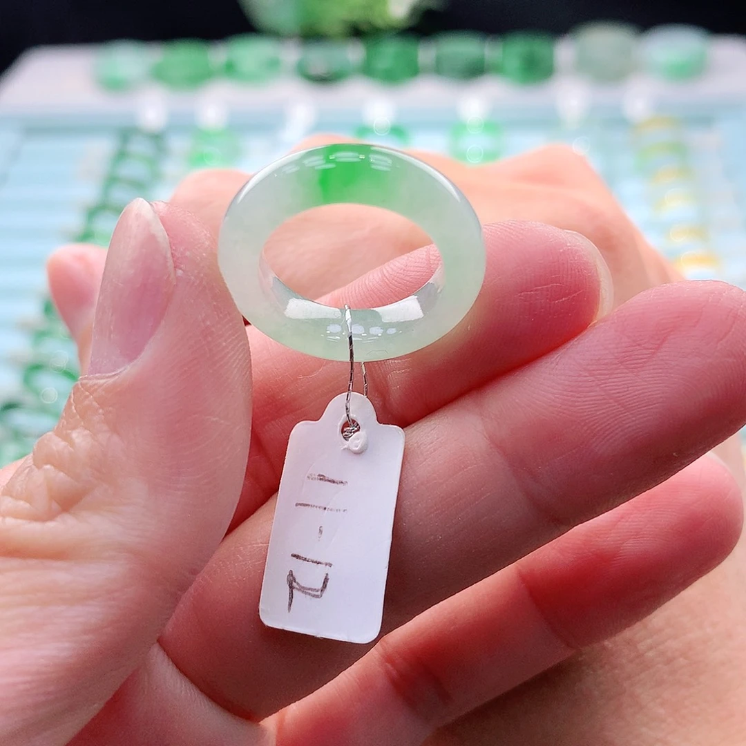 未镶嵌戒指翡翠A货缅甸翡翠