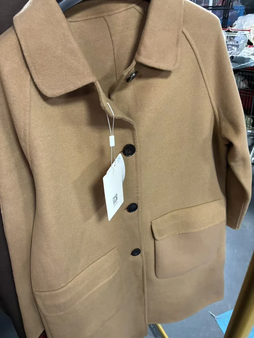 H086 双面呢大衣羊毛70
