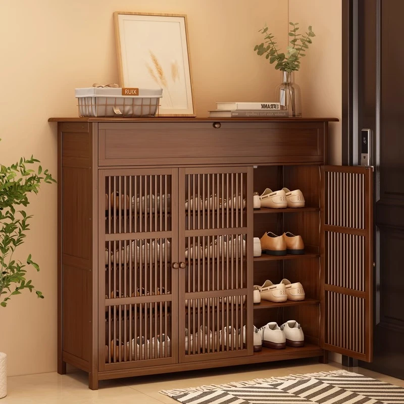 鞋架家用门口多层防尘鞋柜入户门过道收纳神器省空间2024新款爆款