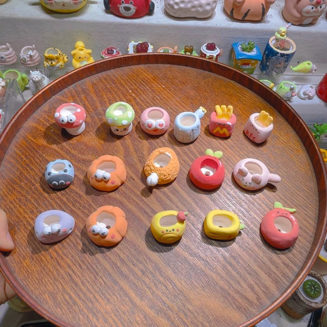 046纯手工制作重工盆盆25一个