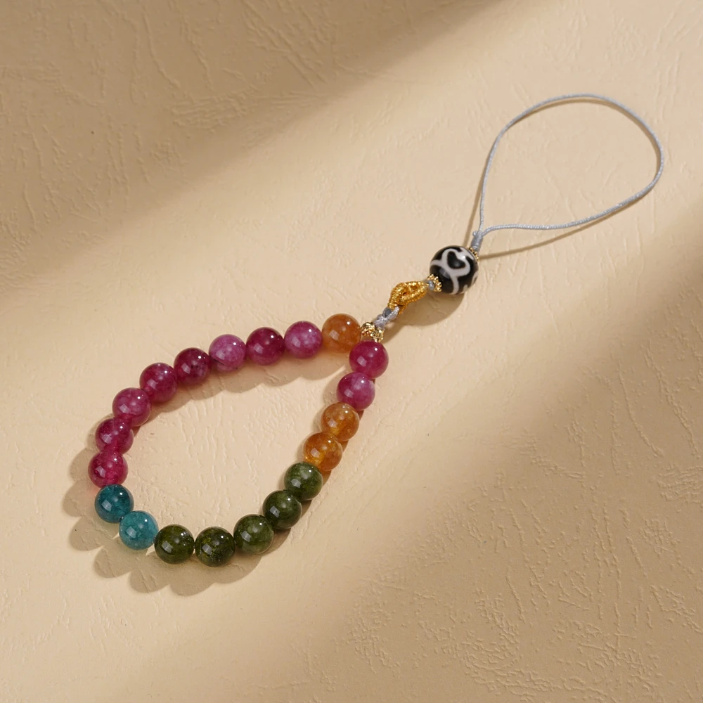 云丹拉姆丨七彩天珠挂件多样性发其一
