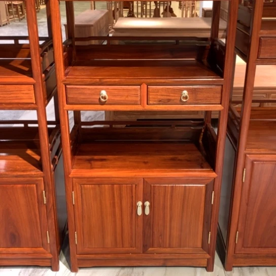 紫檀木类家具叶****号缅花126书架