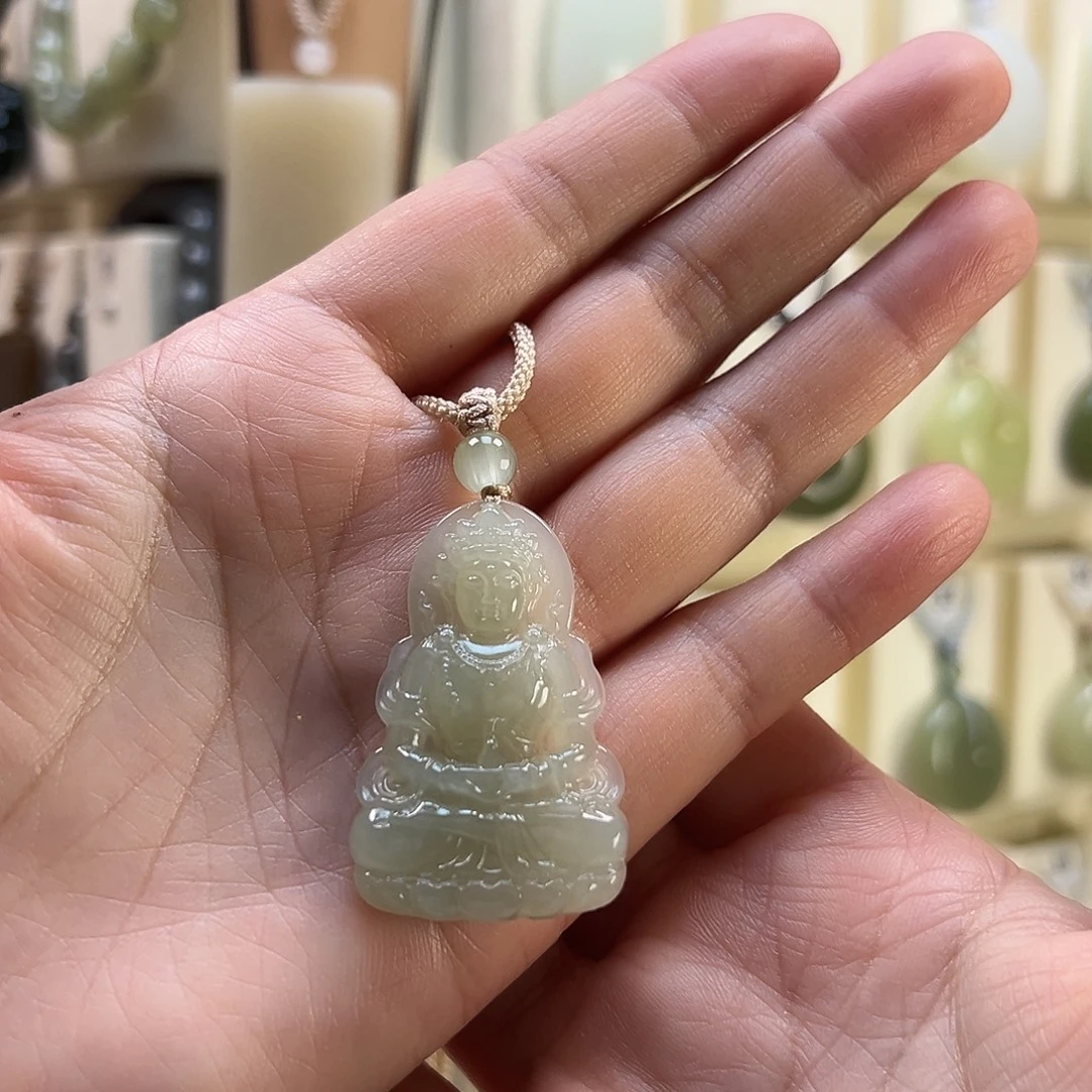 S***r和田玉未镶嵌颈饰