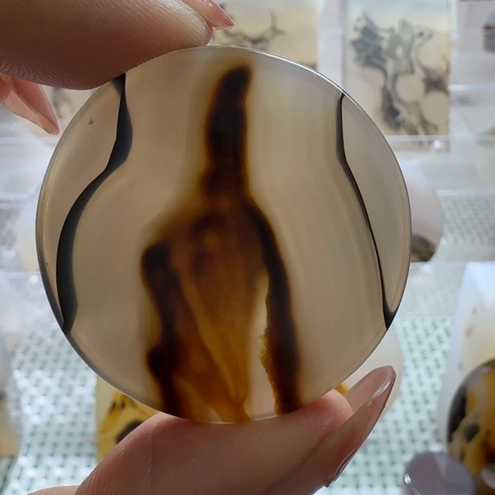 玛瑙/玉髓未镶嵌项链