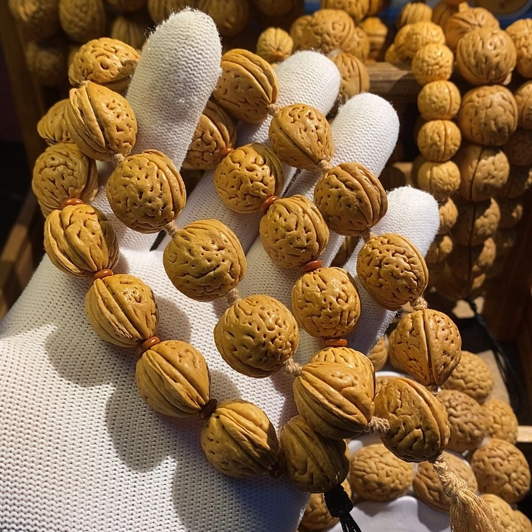 桃核手串方形钱袋子桃核手串