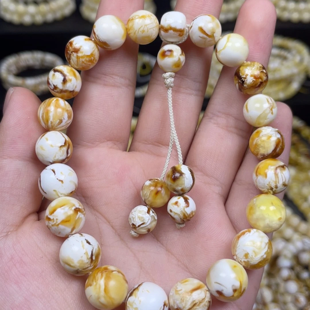 蜜蜡未镶嵌珠宝奇石10-12m