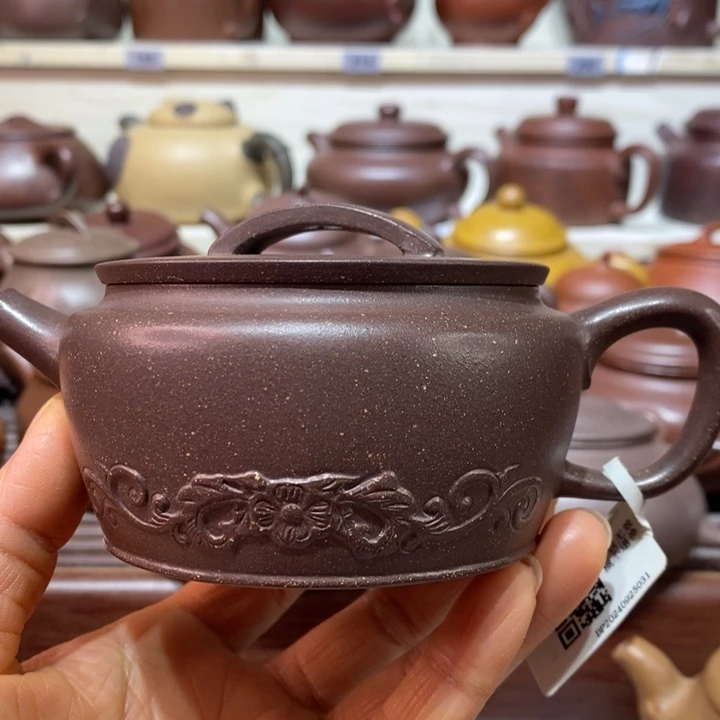 茶壶紫砂微瑕处理一把