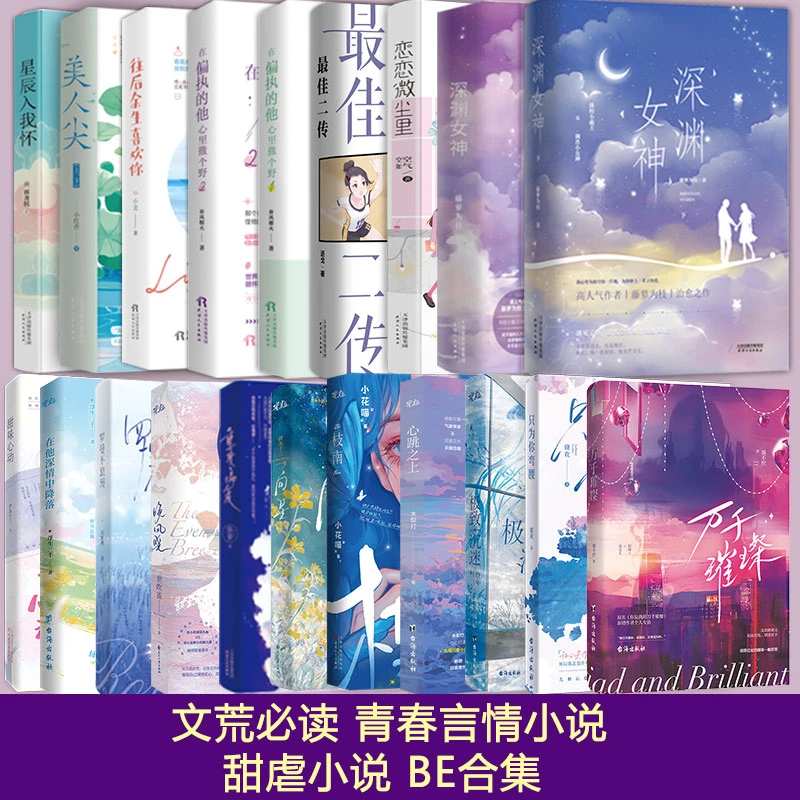 书籍捡漏任选青春校园都市甜虐救赎暗恋霸道总裁言情小说