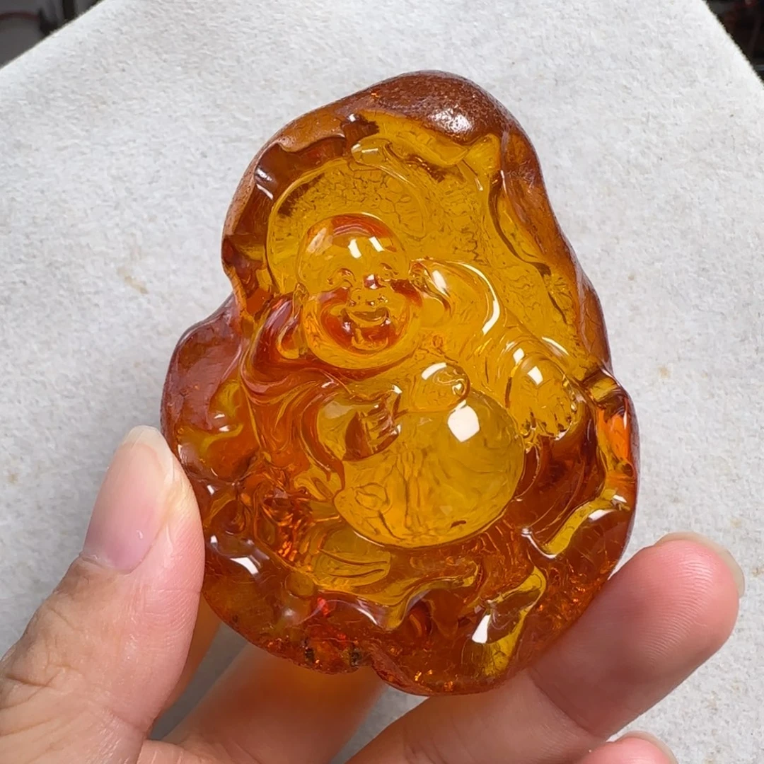 琥珀未镶嵌珠宝奇石
