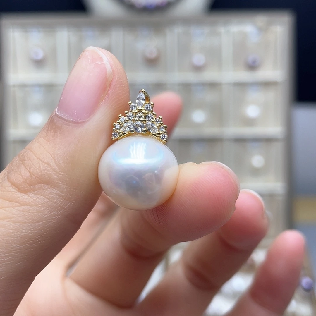 合金颈饰淡水珍珠