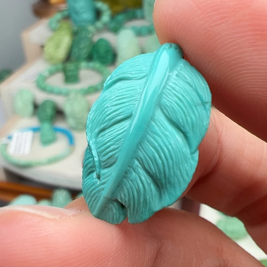 绿松石未镶嵌主播万珍