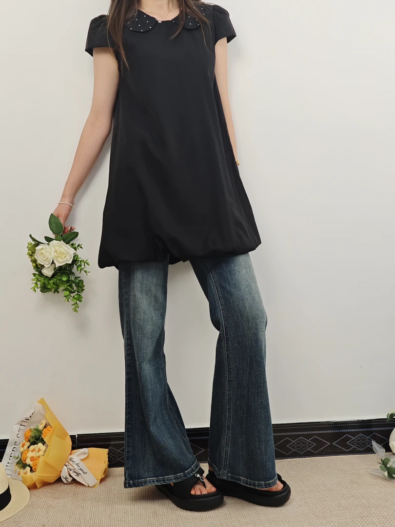 夏季上衣连衣裙牛仔裤合集显瘦休闲时尚复古