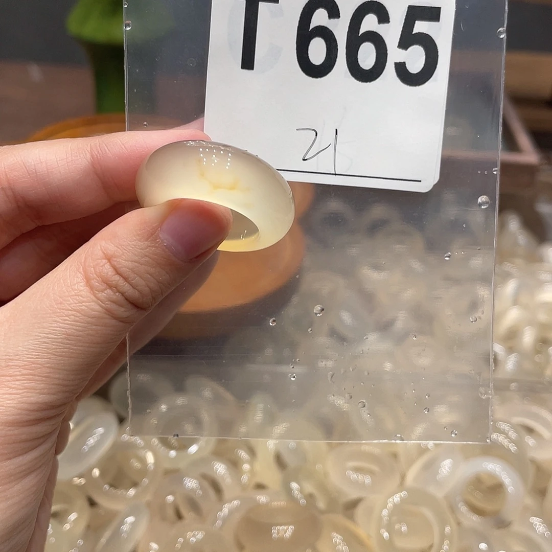 玛瑙/玉髓未镶嵌戒指665