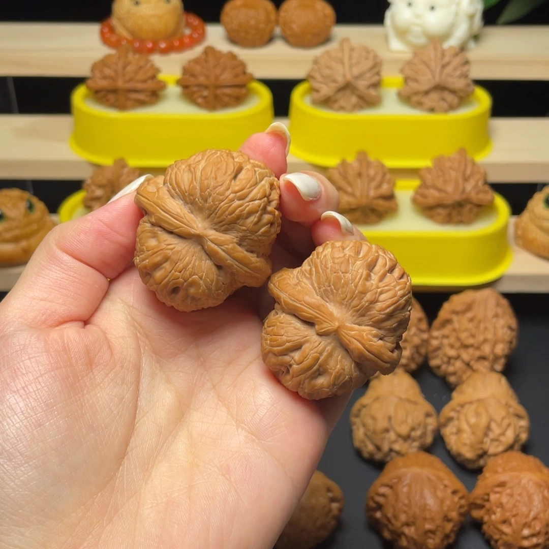 文玩核桃把件微修元宝42