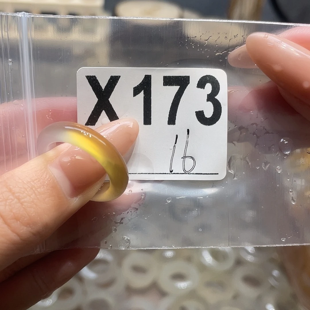 玛瑙/玉髓未镶嵌戒指173