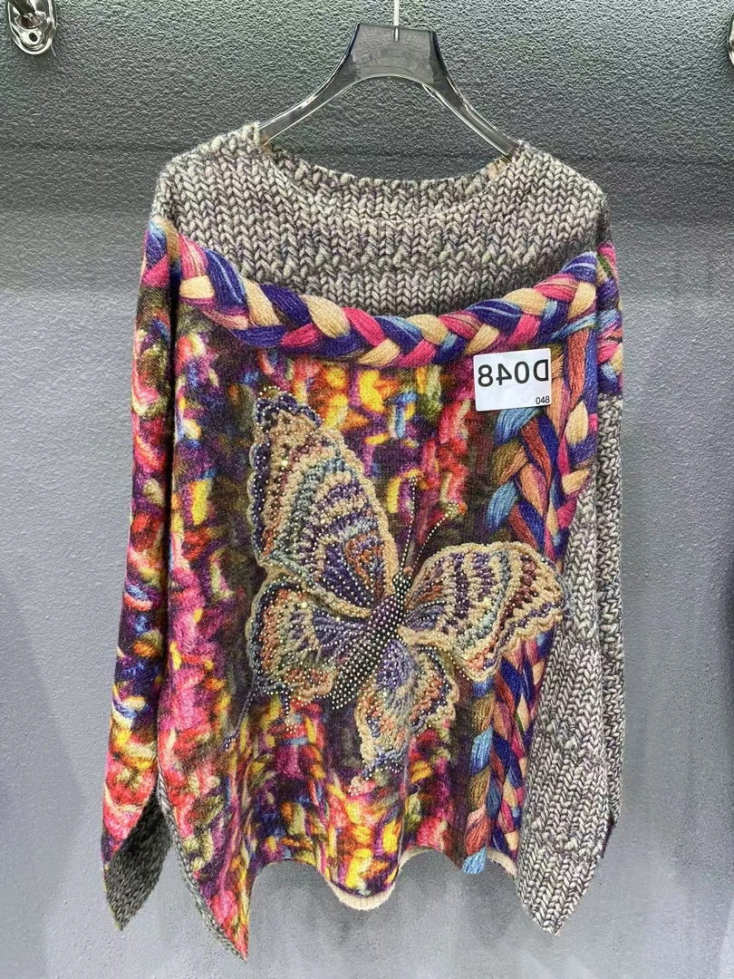 国潮风【D001-D200】长袖—连衣裙集合链接毛衣中长款