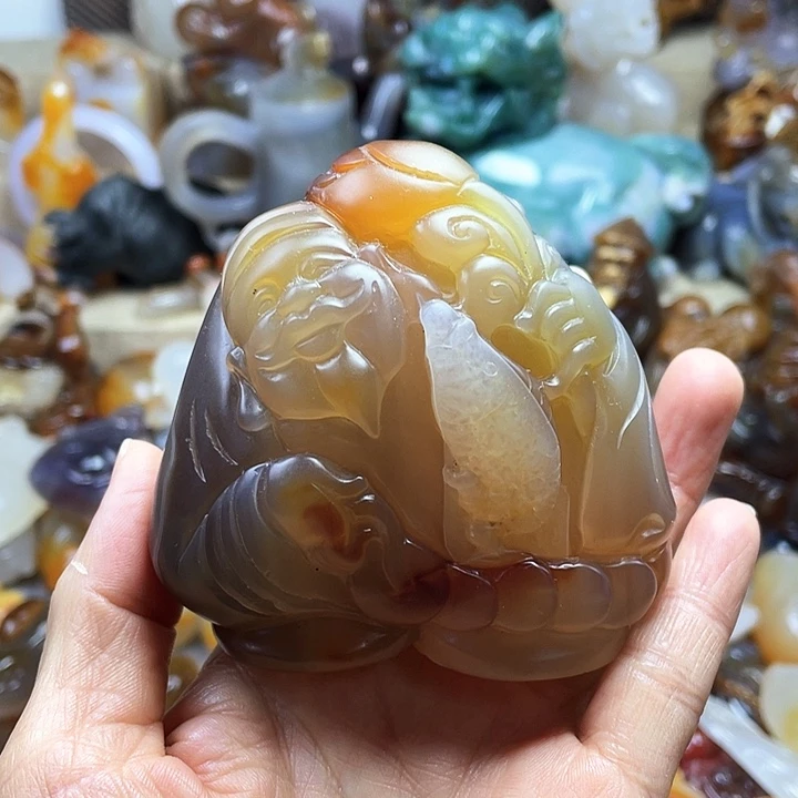 玛瑙/玉髓饰品未镶嵌溜*瓦