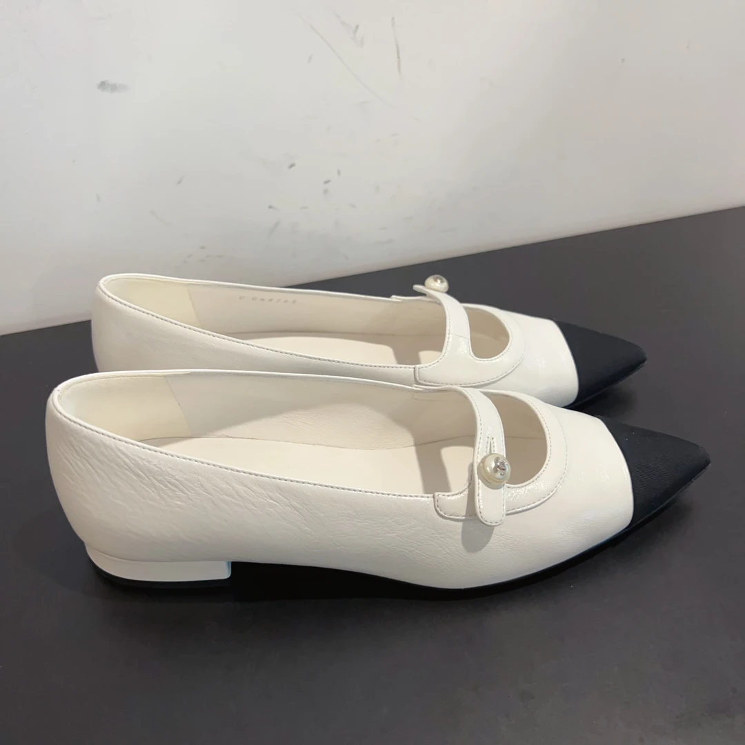 99新 Chanel/香奈儿  玛丽珍鞋 尺码37.5成色看直播GSH0661