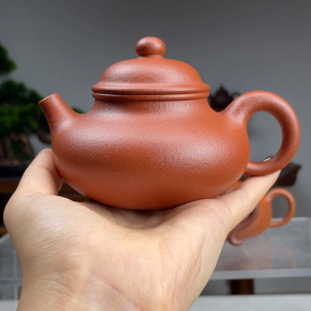 【闪购商品】茶壶紫砂一*书红降坡容天容量220cc