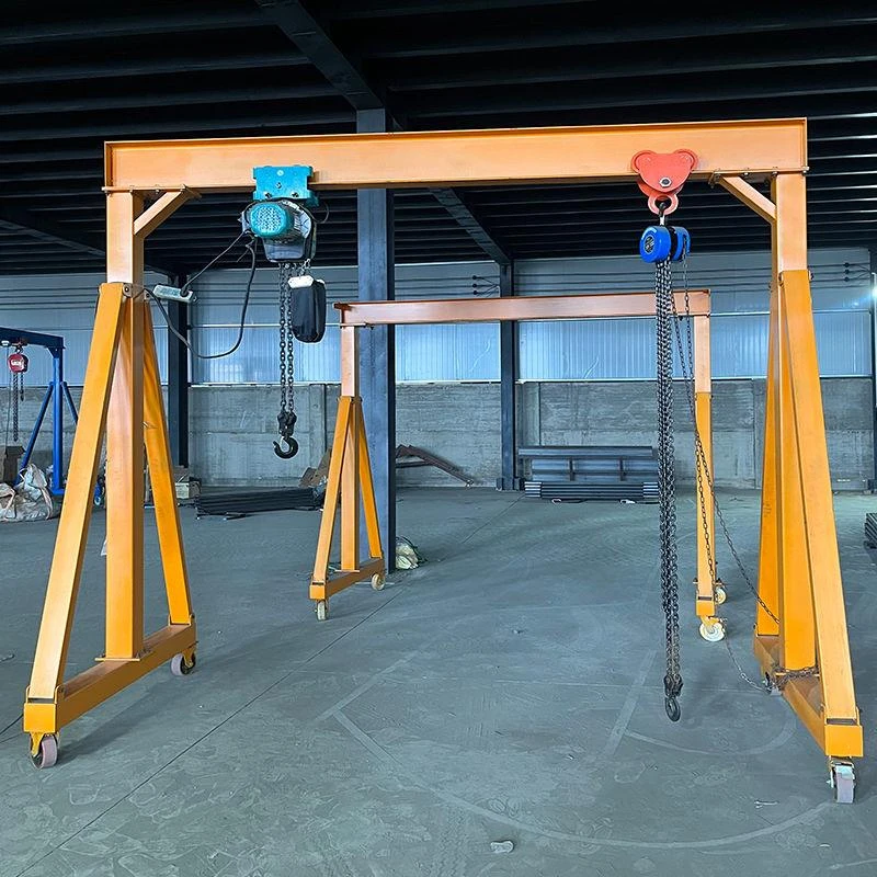 耐用铁制龙门架5吨承重电动无轨升降工地专用可拆卸