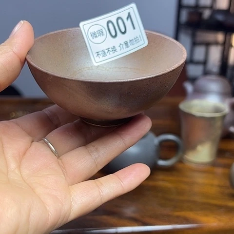 戬谷龙窑柴烧茶杯001