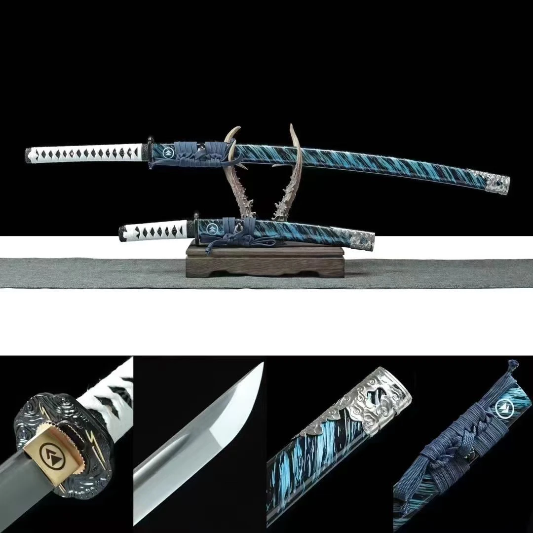 对马岛之魂周边高锰钢锻打一体武器冷兵器动漫 cosplay道具未开刃