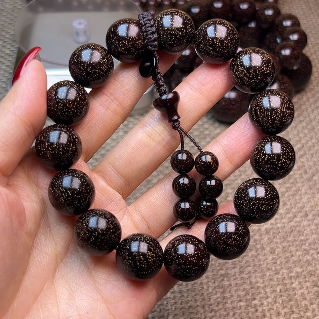 檀香紫檀（小叶紫檀）1.5 15颗爆星