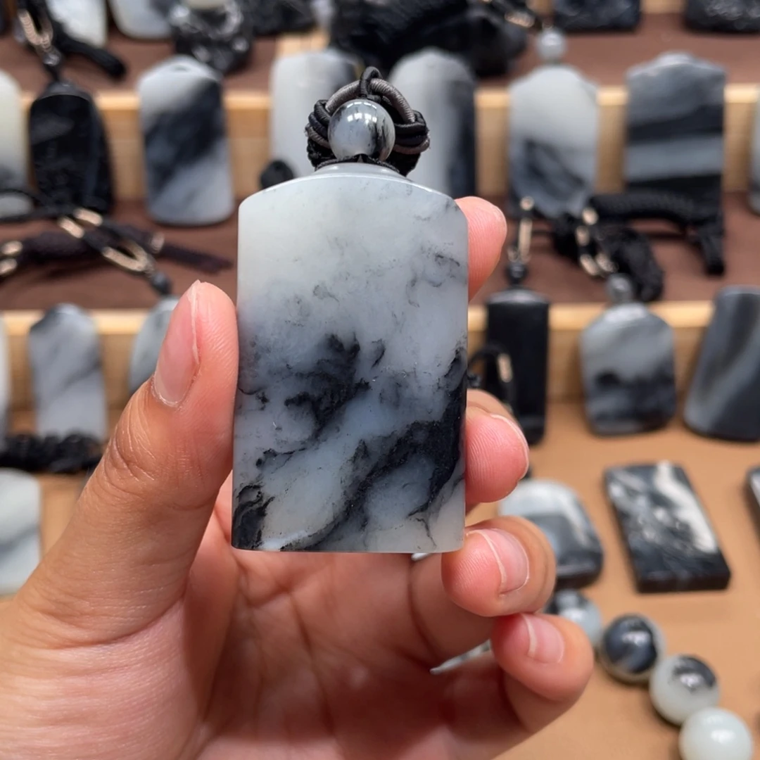 和田玉未镶嵌颈饰路*甲定制商品 不退不换