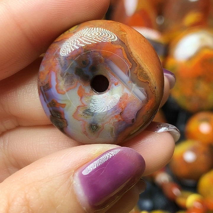 玛瑙/玉髓未镶嵌手链