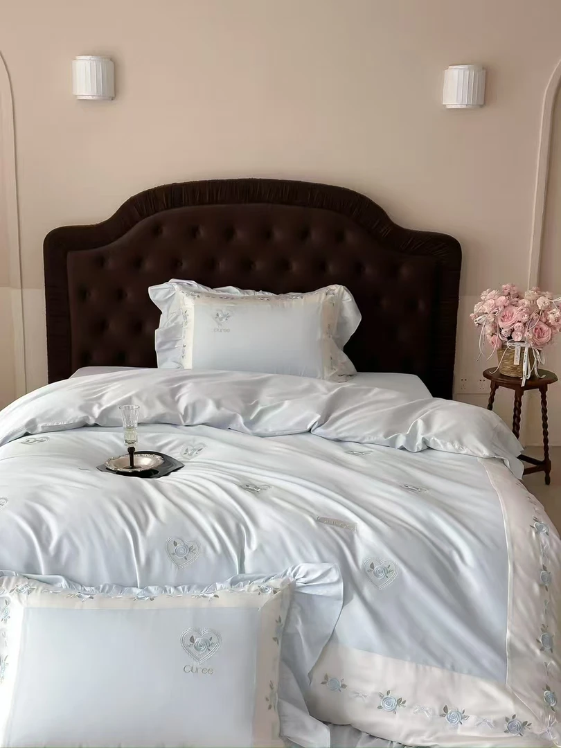 《晚睡眠家纺》澳棉四件套-甜蜜蜜