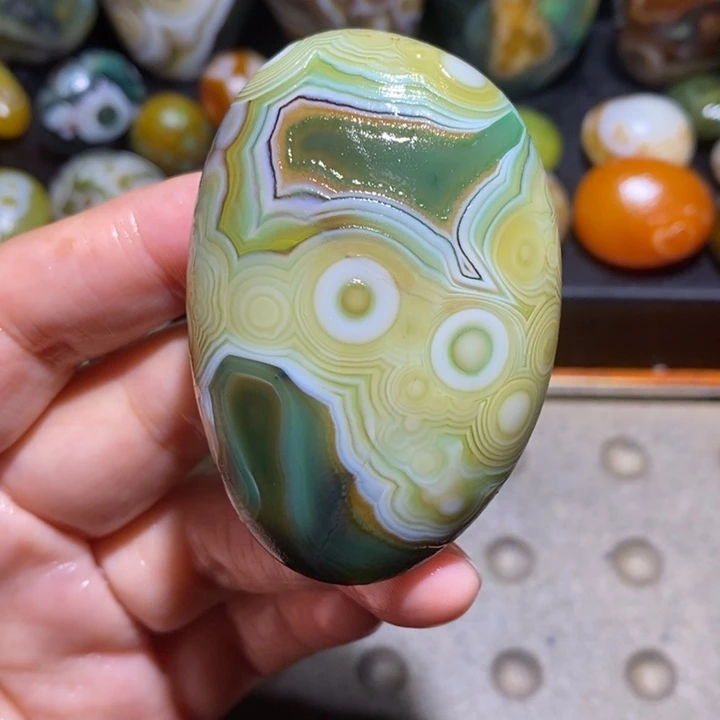 未镶嵌玛瑙/玉髓珠宝半成品18
