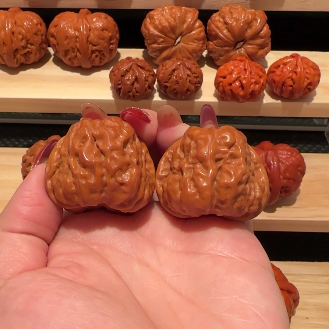 文玩核桃吊坠蛤蟆头37精品3054