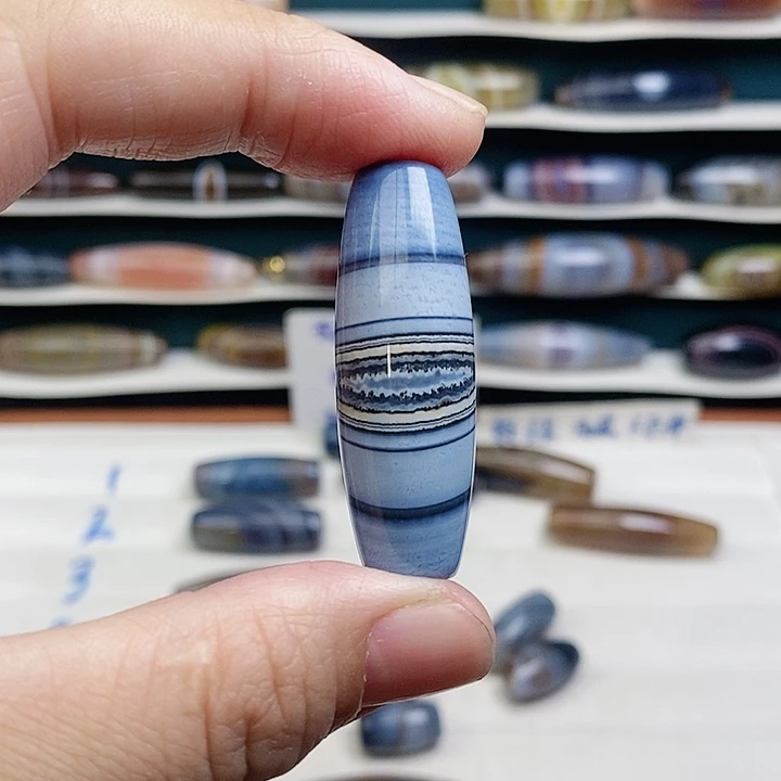 -***鱼玛瑙/玉髓未镶嵌颈饰