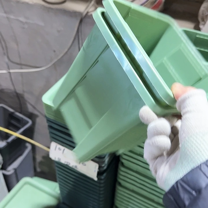 方16口径10个无托浅绿