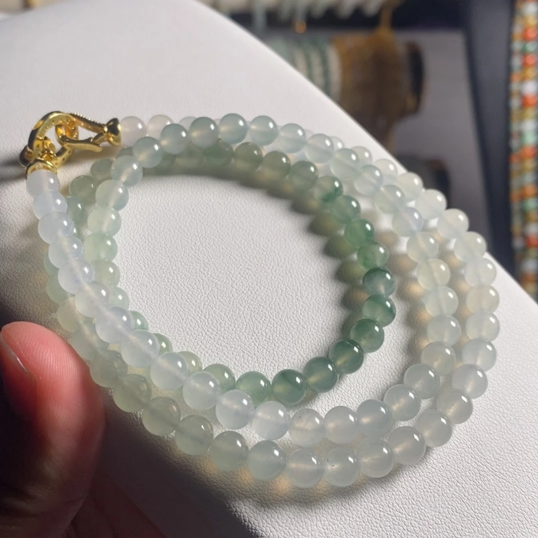 定制翡翠未镶嵌51 缅甸翡翠A货卡6.0