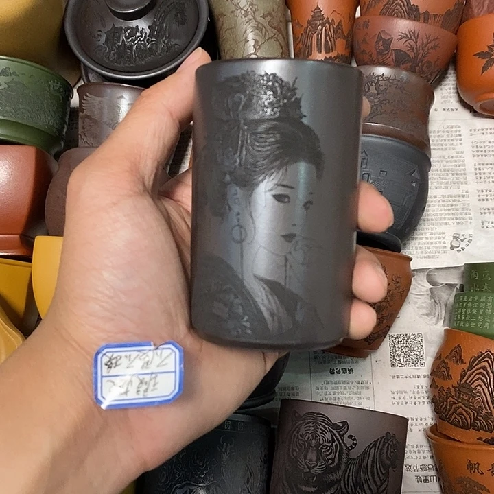 紫砂茶杯瑕疵不退不换