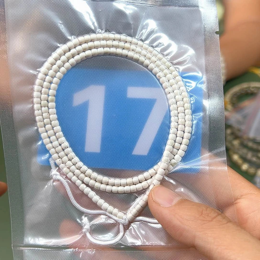 星月菩提吊坠大留白108。43尺寸。17