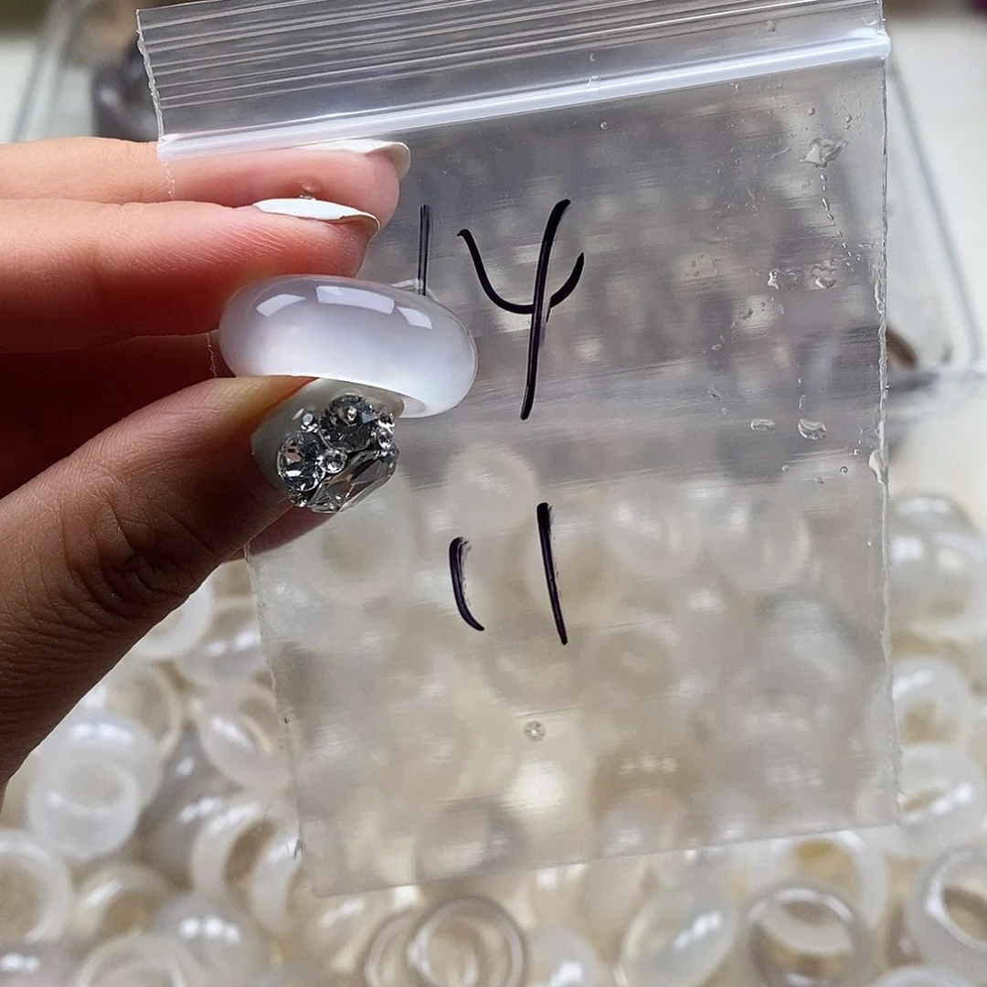 玛瑙/玉髓戒指未镶嵌