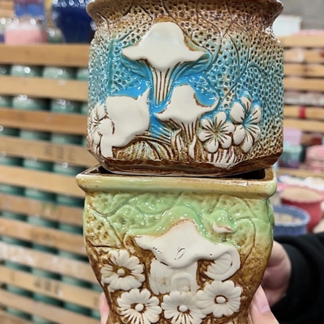 【闪购商品】陶瓷花盆