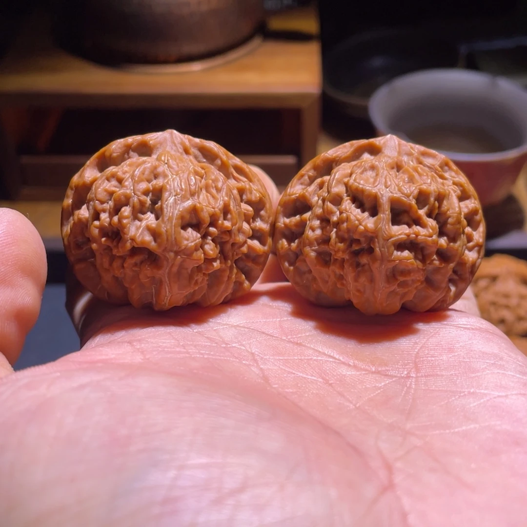 文玩核桃吊坠41老款宫灯闷尖狮子头