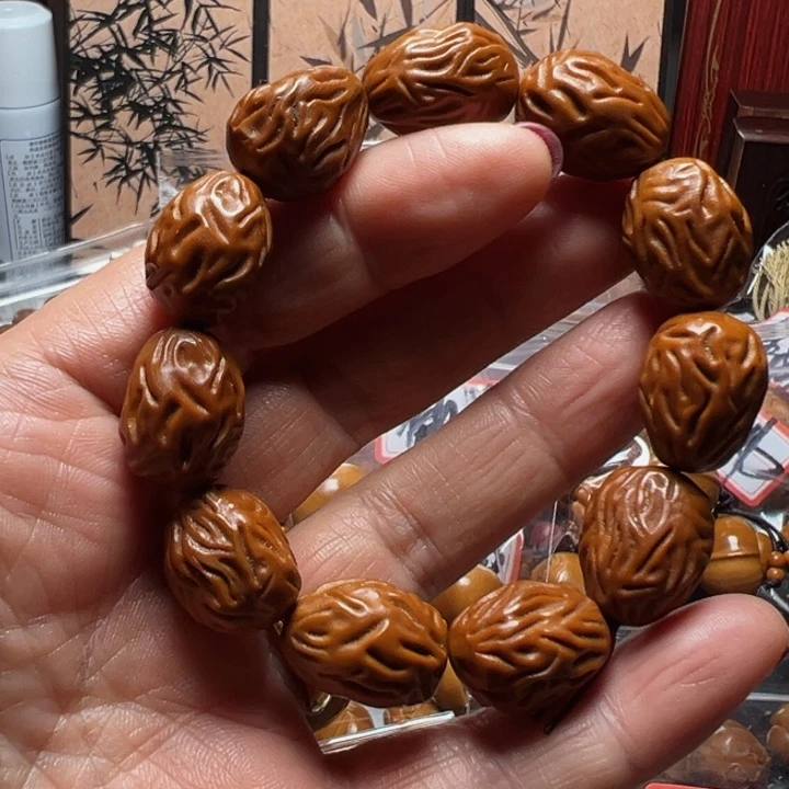 手串/手链橄榄核五**登大枣