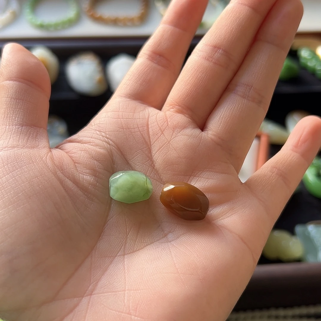 晴***和田玉未镶嵌吊坠(不含链)